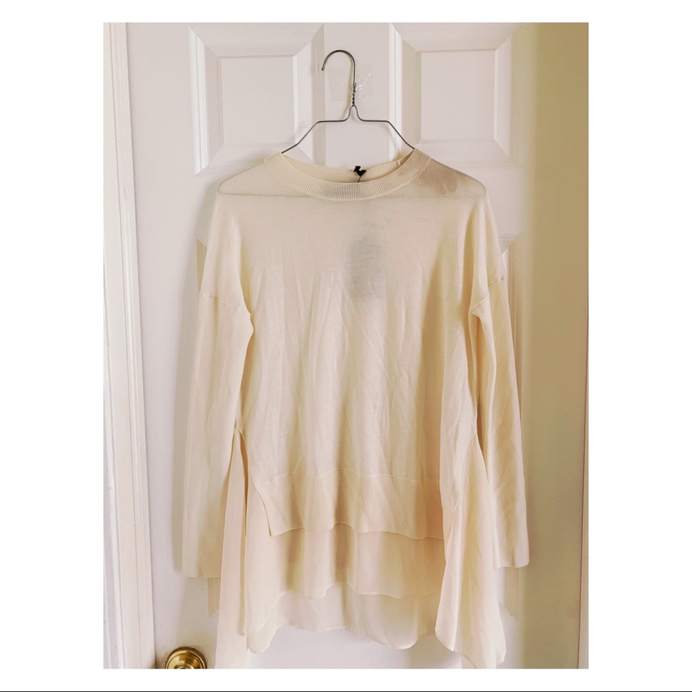 NWT ALLSAINTS Libby Crew Neck
